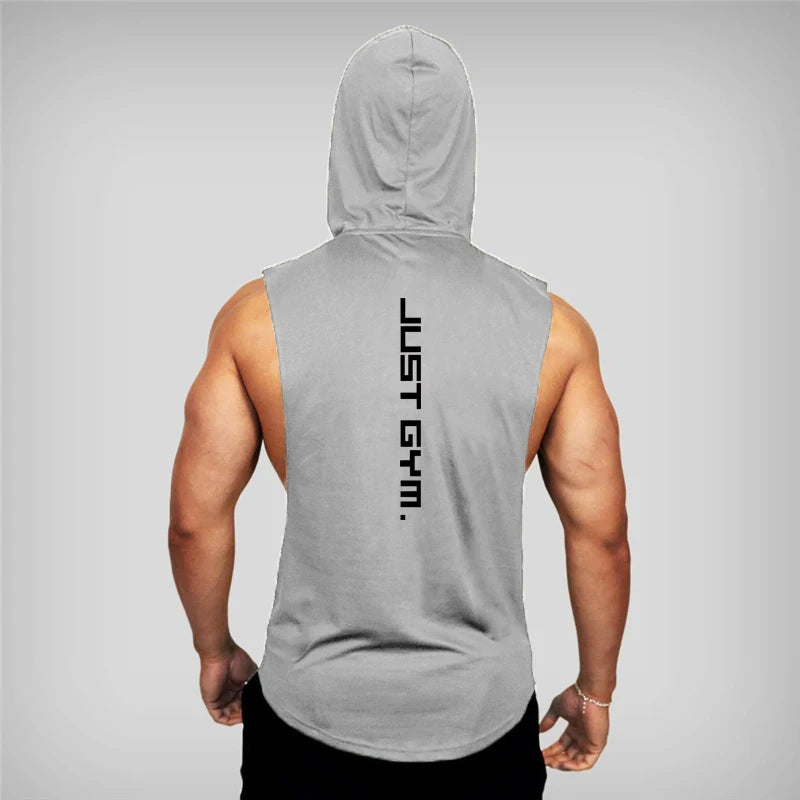 MB Wear Sleeveless Gym Hoodie – Built For Discipline