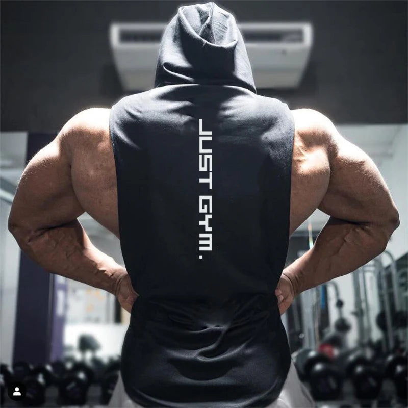MB Wear Sleeveless Gym Hoodie – Built For Discipline