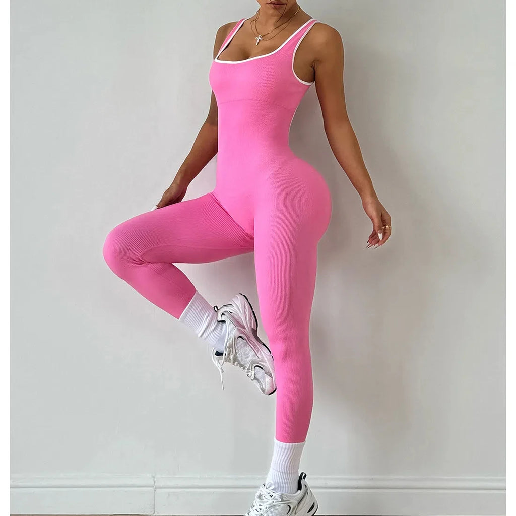 FlexCurve Open Back Jumpsuit