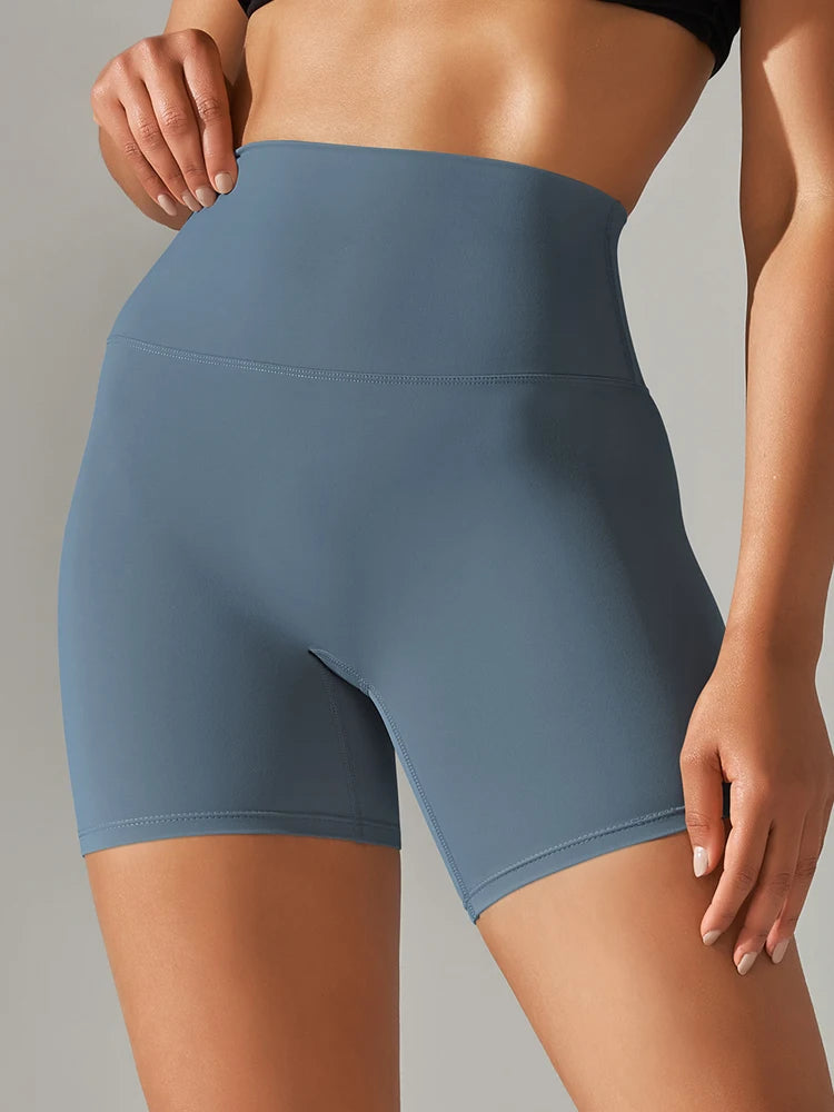 🏋️‍♀️ MB Wear Women's High-Waist Sculpt Shorts