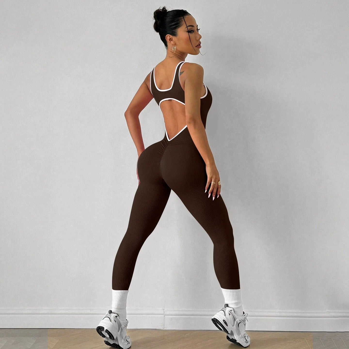 FlexCurve Open Back Jumpsuit
