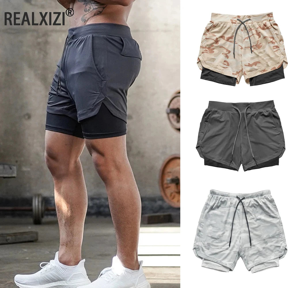 MB Wear VelocityFlex 2-in-1 Training Shorts