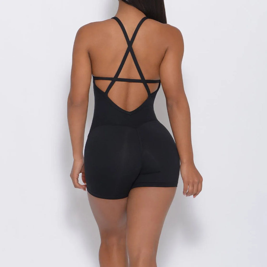 🖤  CrossBack Sculpt Romper