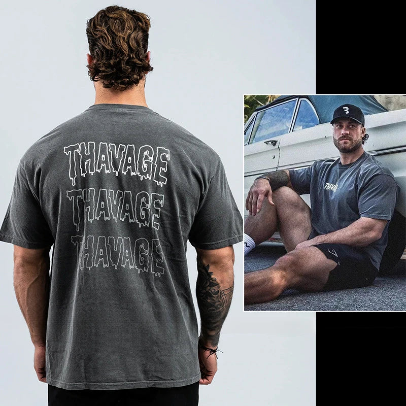 MB Wear Vintage Iron Oversized Tee