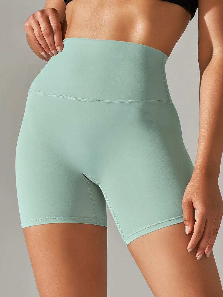 🏋️‍♀️ MB Wear Women's High-Waist Sculpt Shorts