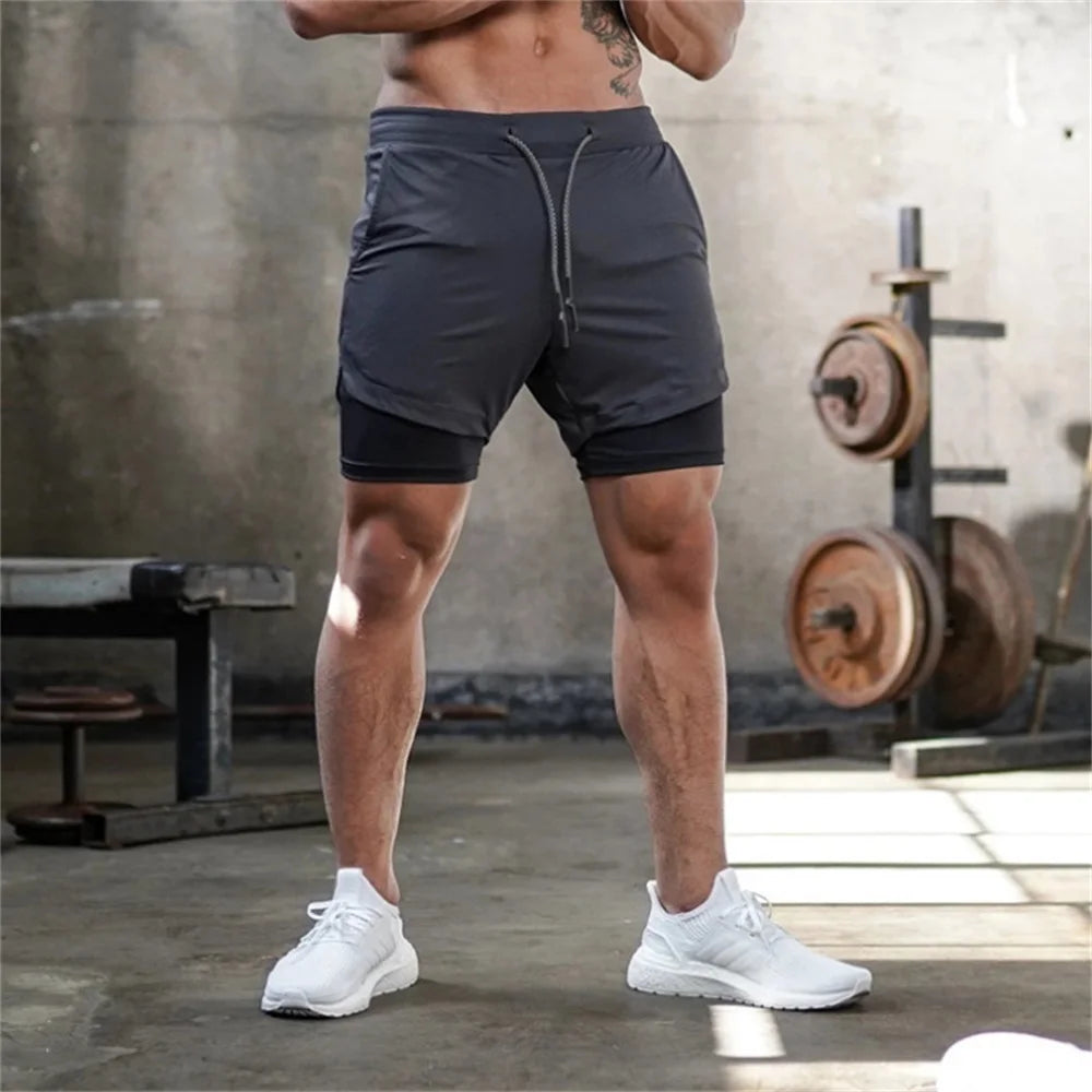 MB Wear VelocityFlex 2-in-1 Training Shorts
