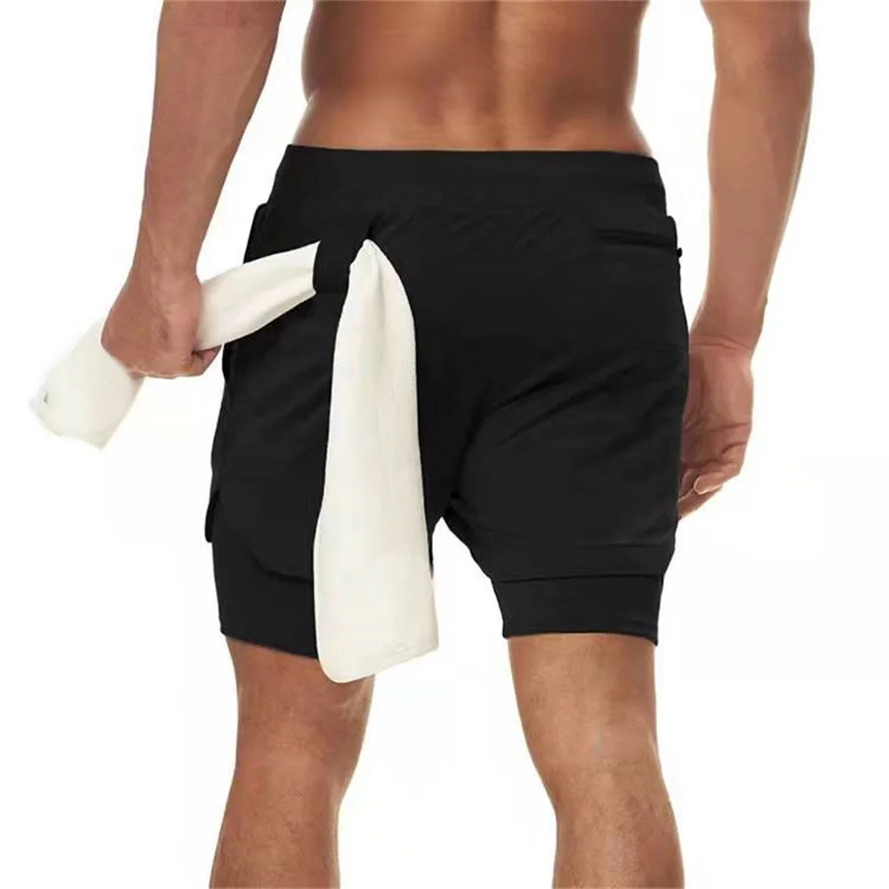 MB Wear VelocityFlex 2-in-1 Training Shorts