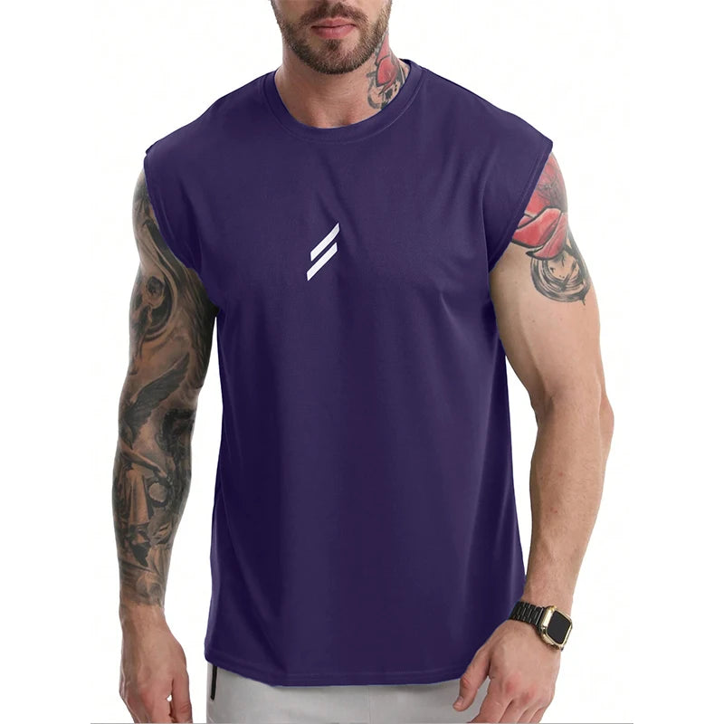 MB Wear Iron Cut Sleeveless Tee