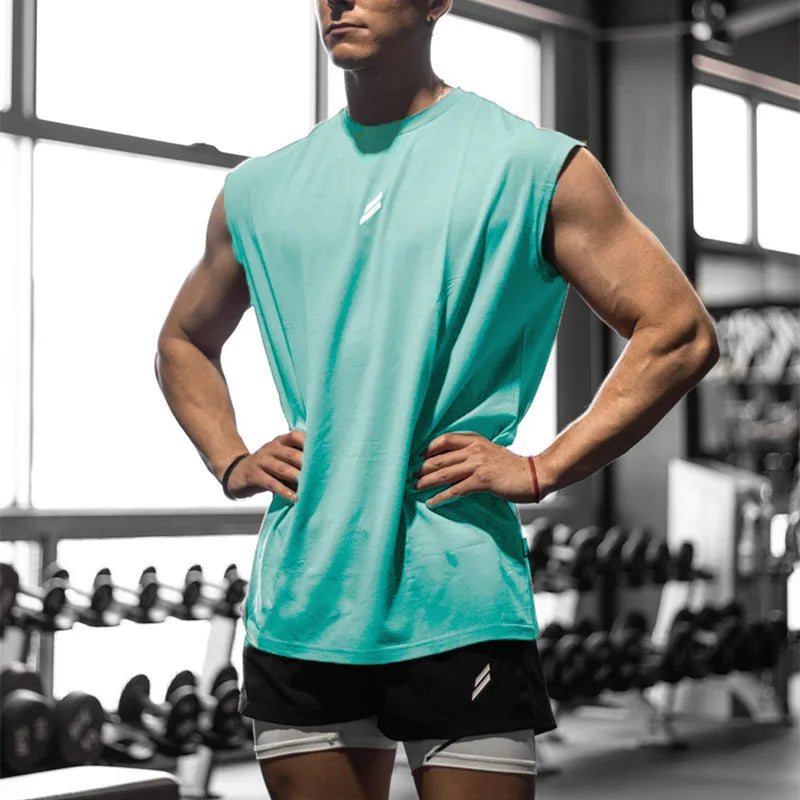 MB Wear Iron Cut Sleeveless Tee