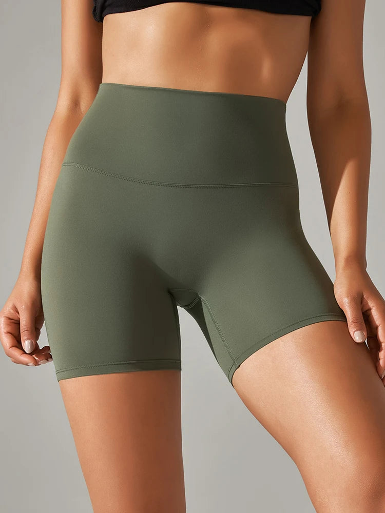 🏋️‍♀️ MB Wear Women's High-Waist Sculpt Shorts