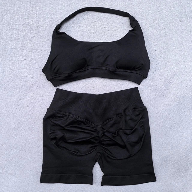 💖 MB Wear SculptFit 2-Piece Seamless Shorts Set