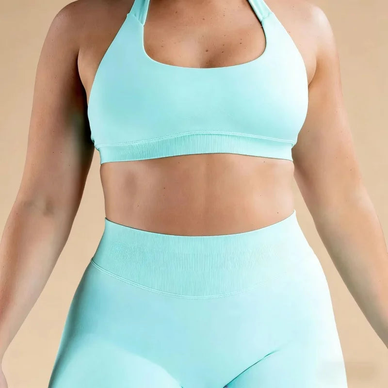 FlexFit Halter Sports Bra