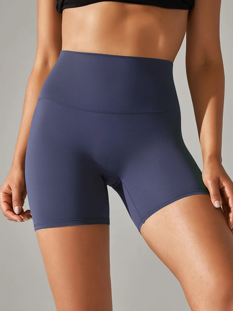 🏋️‍♀️ MB Wear Women's High-Waist Sculpt Shorts