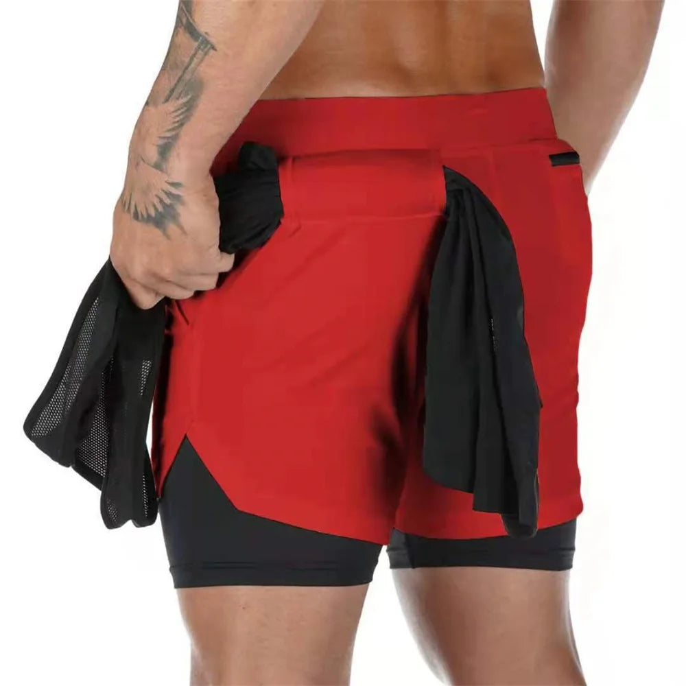 MB Wear VelocityFlex 2-in-1 Training Shorts