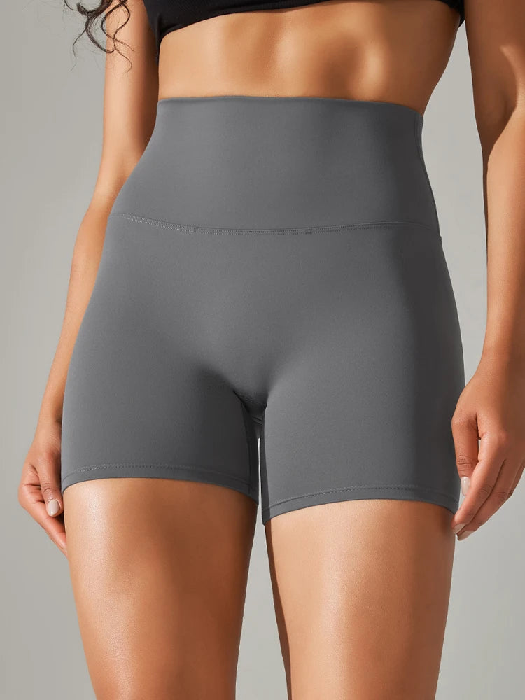 🏋️‍♀️ MB Wear Women's High-Waist Sculpt Shorts