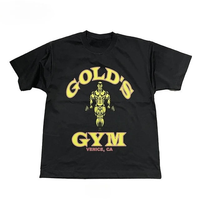 MB Wear Gold’s Gym Oversized Pump Cover Tee