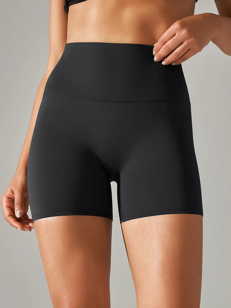 🏋️‍♀️ MB Wear Women's High-Waist Sculpt Shorts