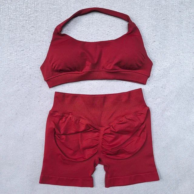 💖 MB Wear SculptFit 2-Piece Seamless Shorts Set