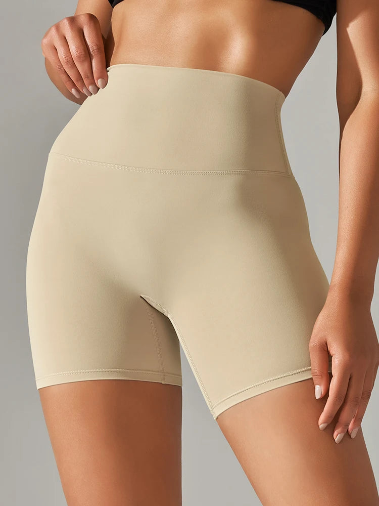 🏋️‍♀️ MB Wear Women's High-Waist Sculpt Shorts