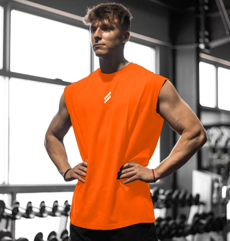 MB Wear Iron Cut Sleeveless Tee