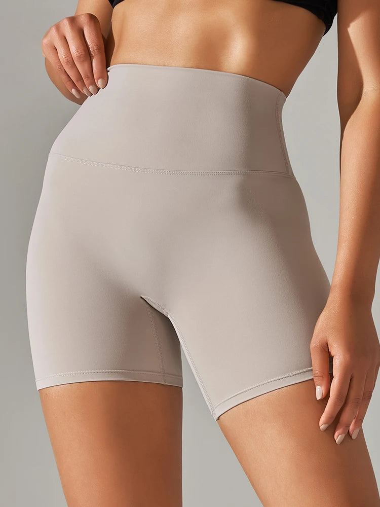 🏋️‍♀️ MB Wear Women's High-Waist Sculpt Shorts