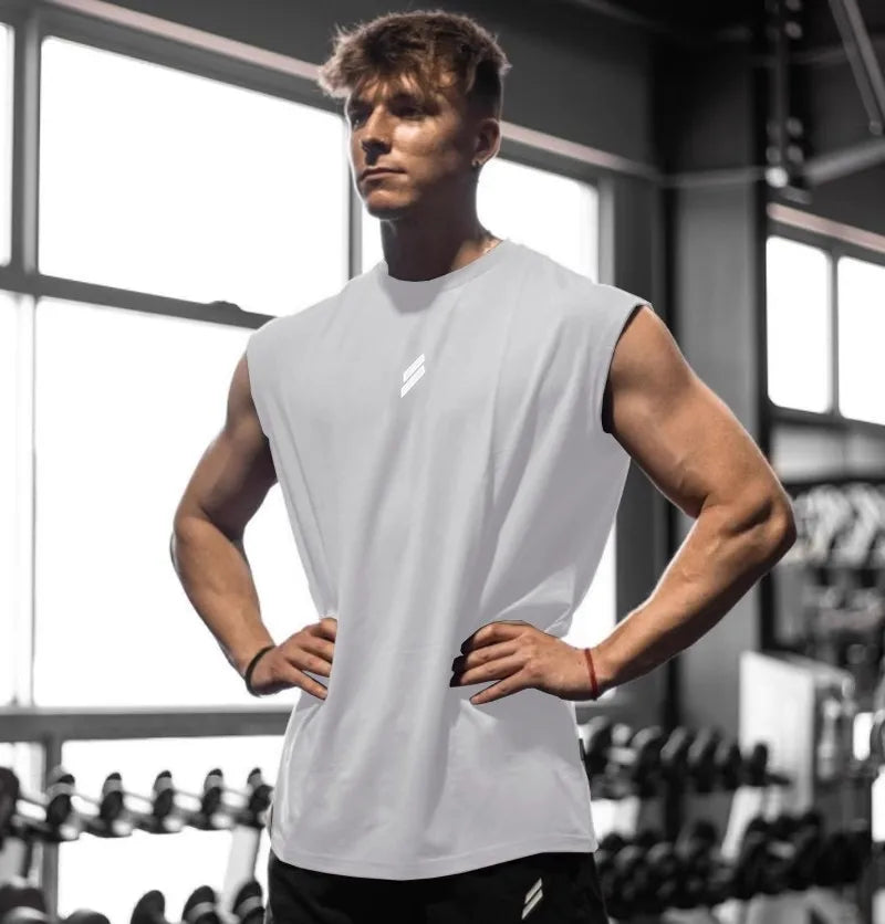 MB Wear Iron Cut Sleeveless Tee