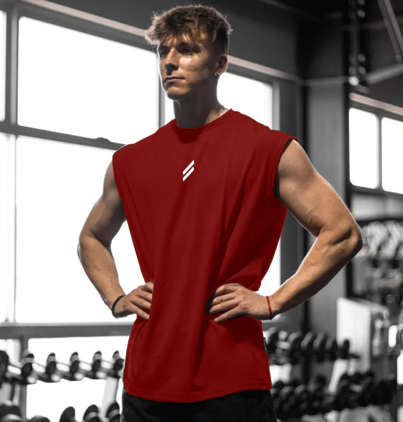 MB Wear Iron Cut Sleeveless Tee