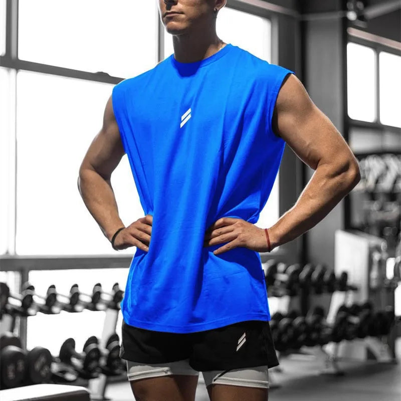 MB Wear Iron Cut Sleeveless Tee