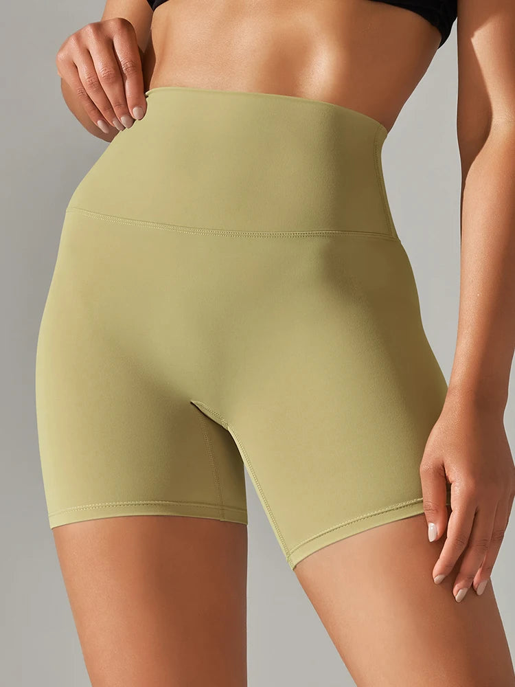 🏋️‍♀️ MB Wear Women's High-Waist Sculpt Shorts