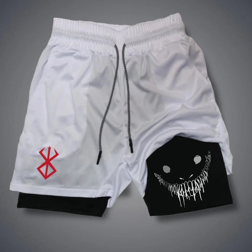 🔥MB Wear Dual Layer Running Shorts