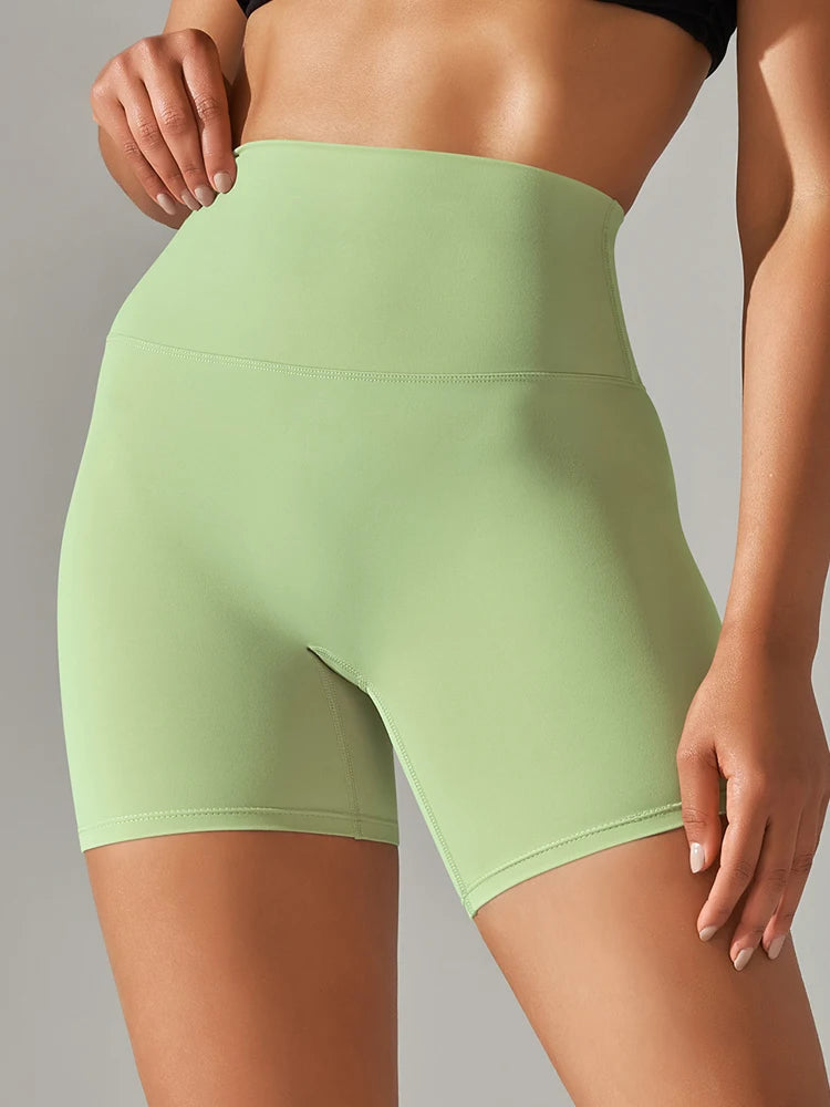 🏋️‍♀️ MB Wear Women's High-Waist Sculpt Shorts