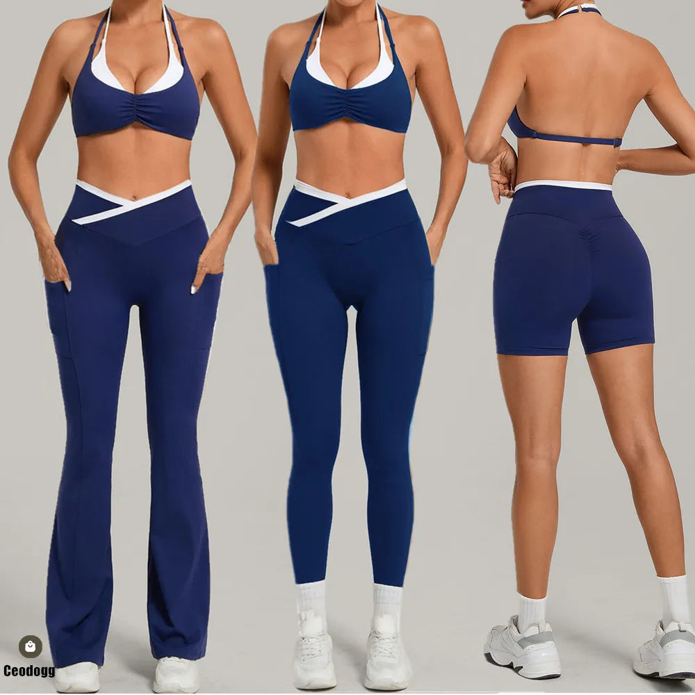 FlexFit Halter Sports Bra