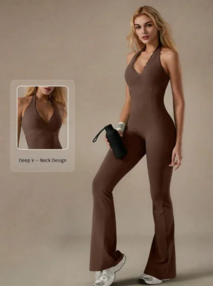 SculptFit Backless Jumpsuit