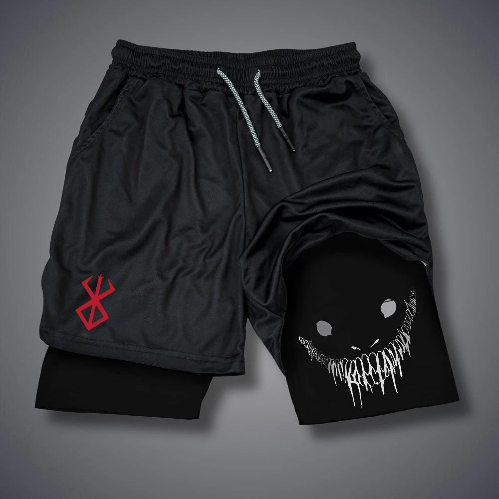 🔥MB Wear Dual Layer Running Shorts