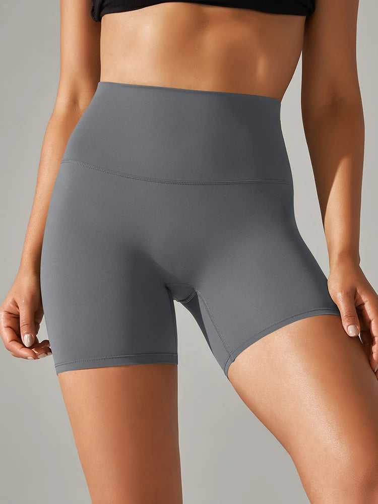 🏋️‍♀️ MB Wear Women's High-Waist Sculpt Shorts