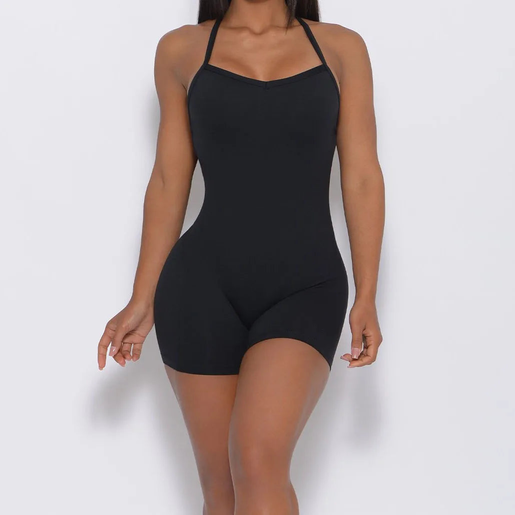 🖤  CrossBack Sculpt Romper