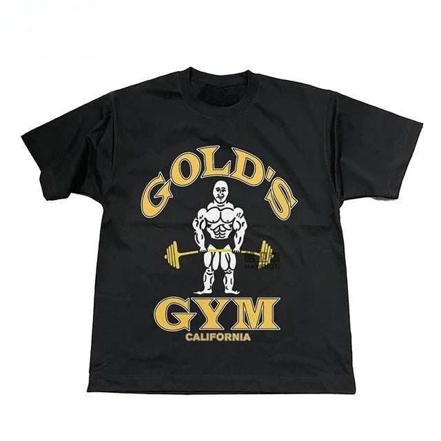 MB Wear Gold’s Gym Oversized Pump Cover Tee