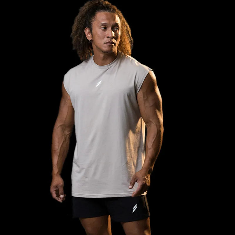 MB Wear Iron Cut Sleeveless Tee