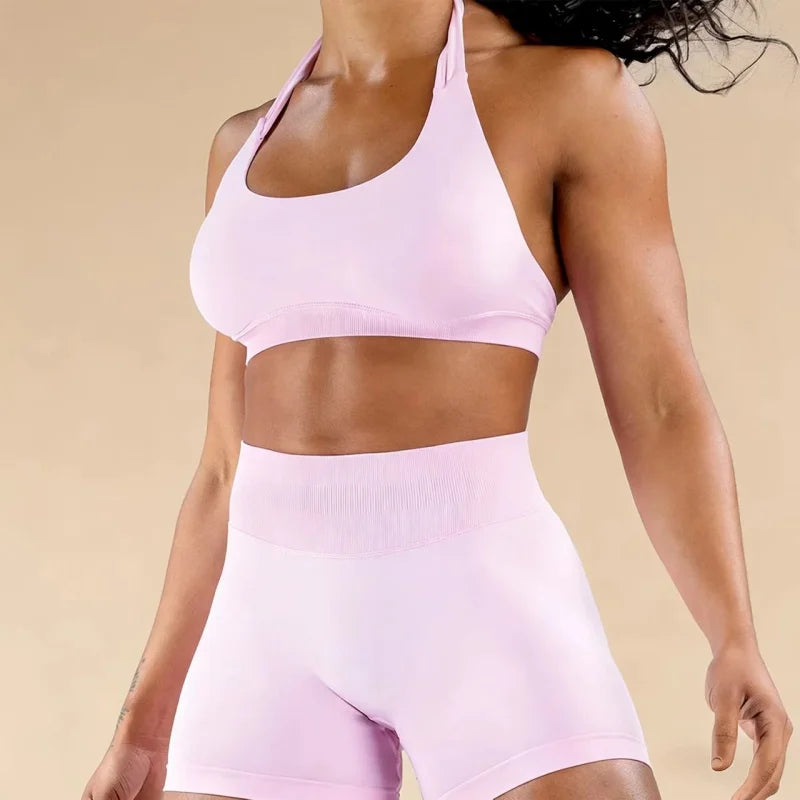 FlexFit Halter Sports Bra