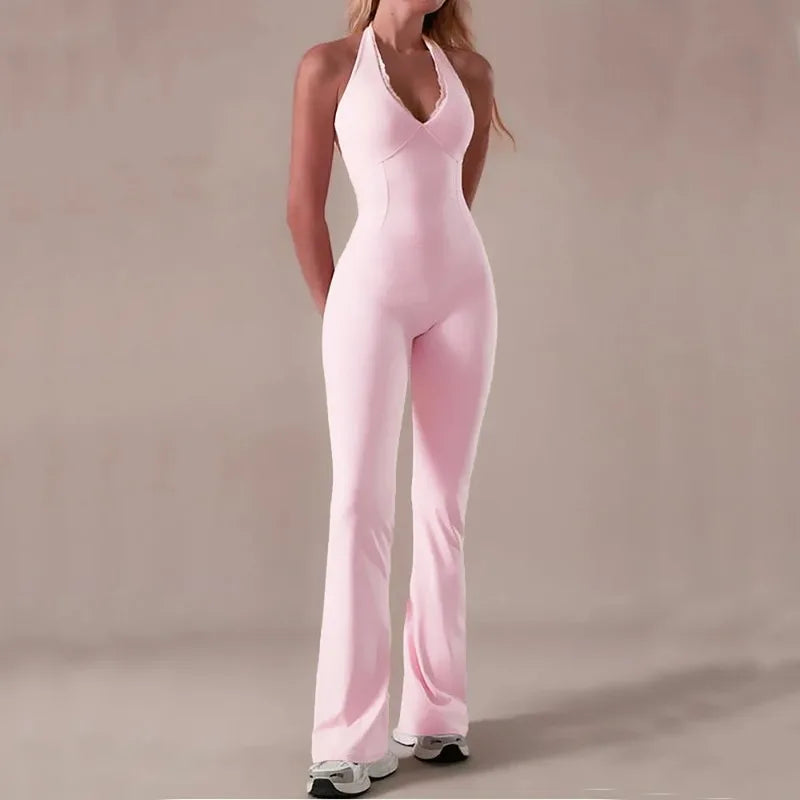 SculptFit Backless Jumpsuit
