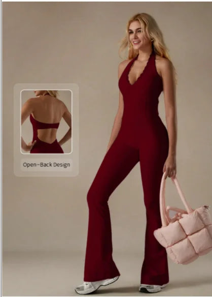 SculptFit Backless Jumpsuit