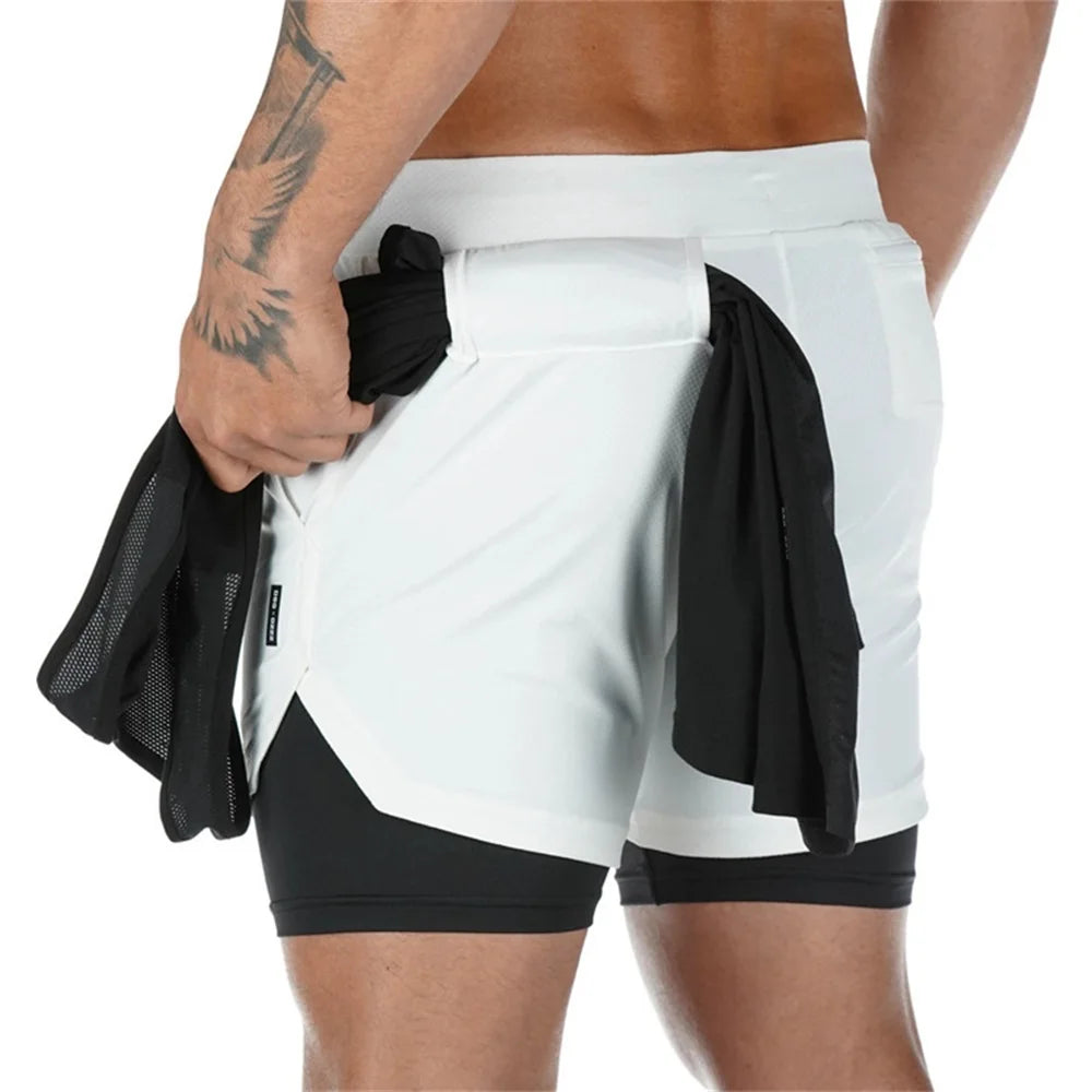MB Wear VelocityFlex 2-in-1 Training Shorts