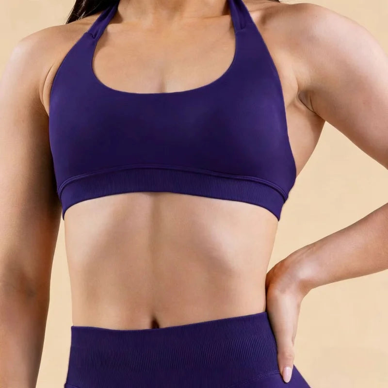 FlexFit Halter Sports Bra