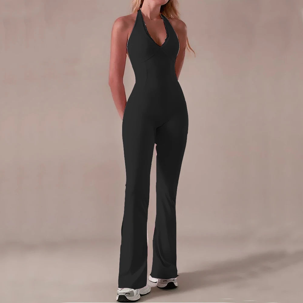 SculptFit Backless Jumpsuit