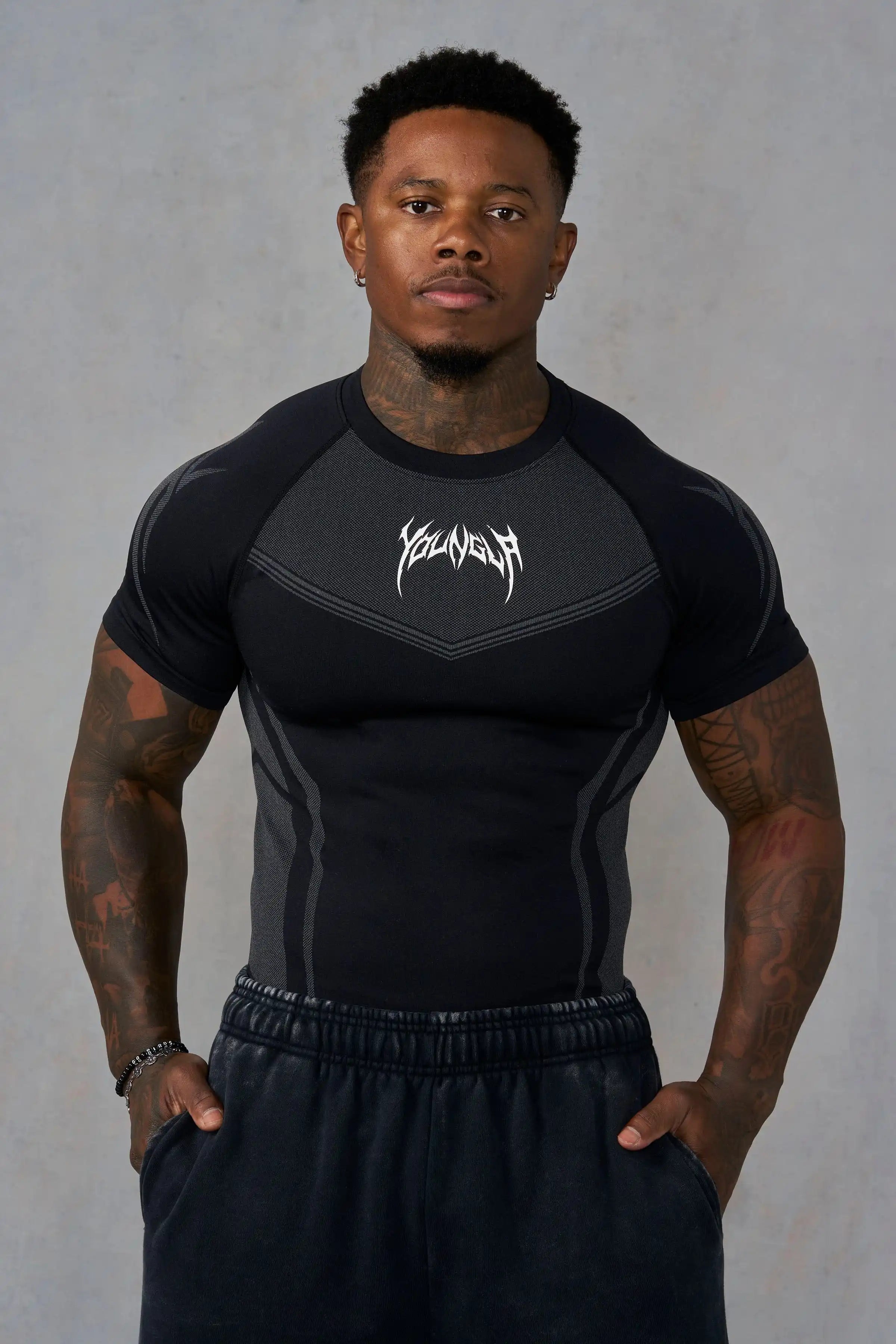 MB Wear Shadow Compression Tee