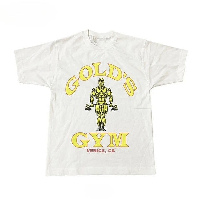 MB Wear Gold’s Gym Oversized Pump Cover Tee