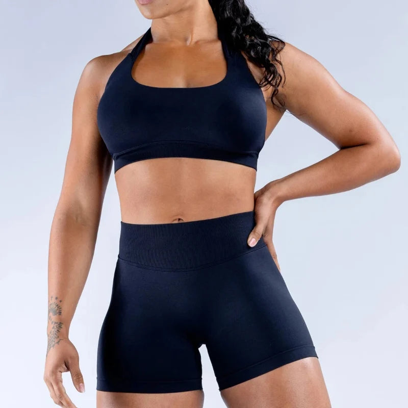 💖 MB Wear SculptFit 2-Piece Seamless Shorts Set