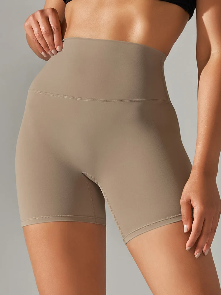 🏋️‍♀️ MB Wear Women's High-Waist Sculpt Shorts