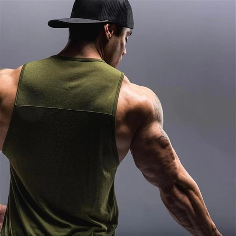MB Wear Apex Cotton Stringer Tank