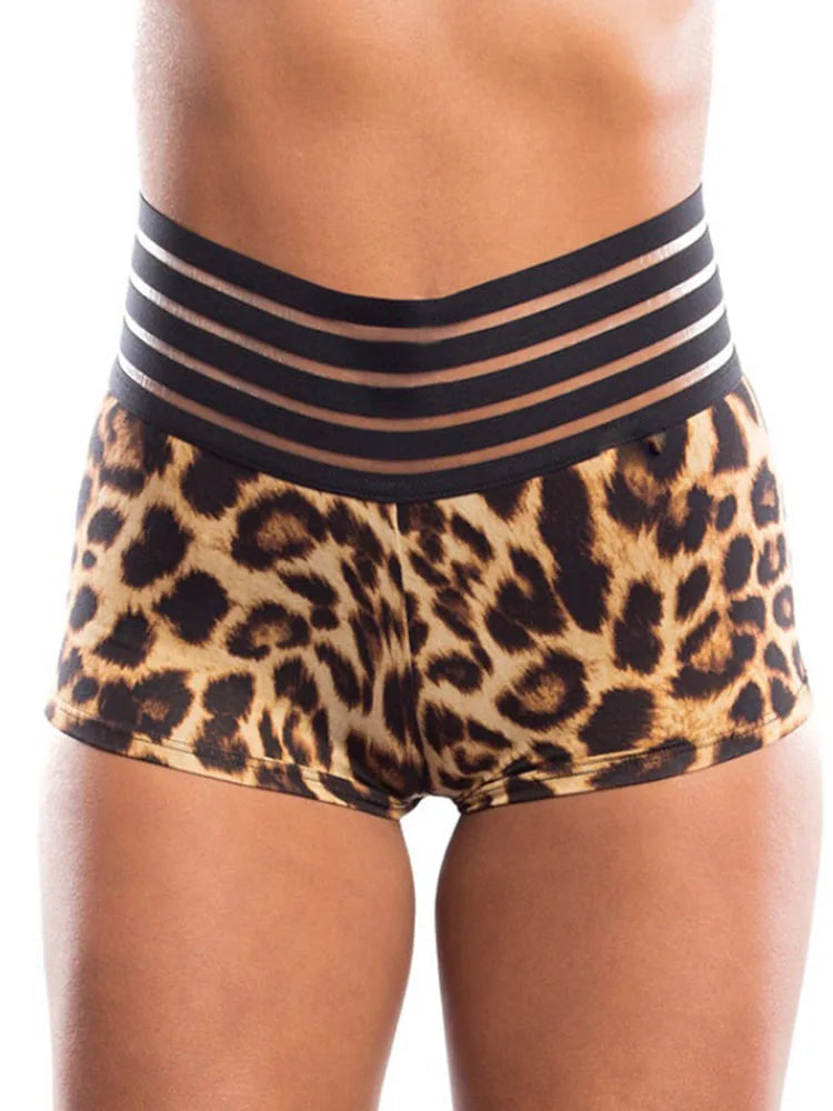 🐆 Leopard Power Shorts